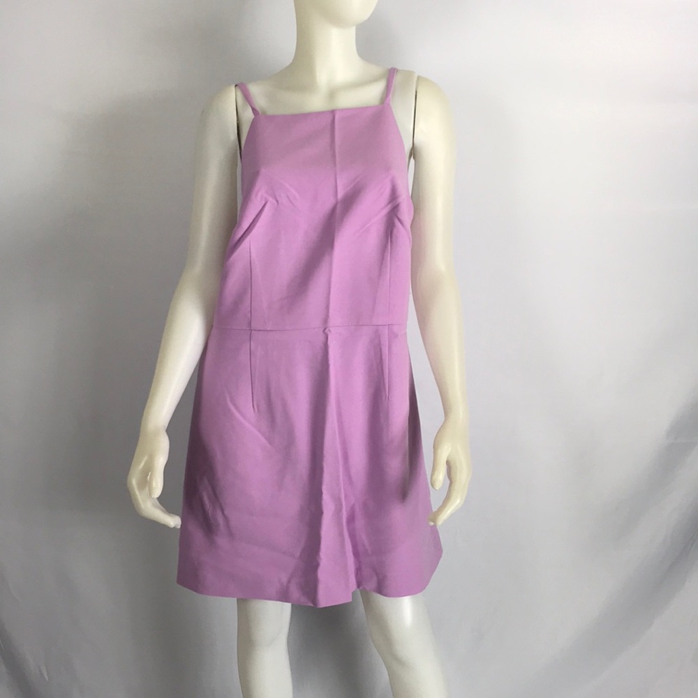 NWOT French Connection Purple Light Sheath Minidress Size 14